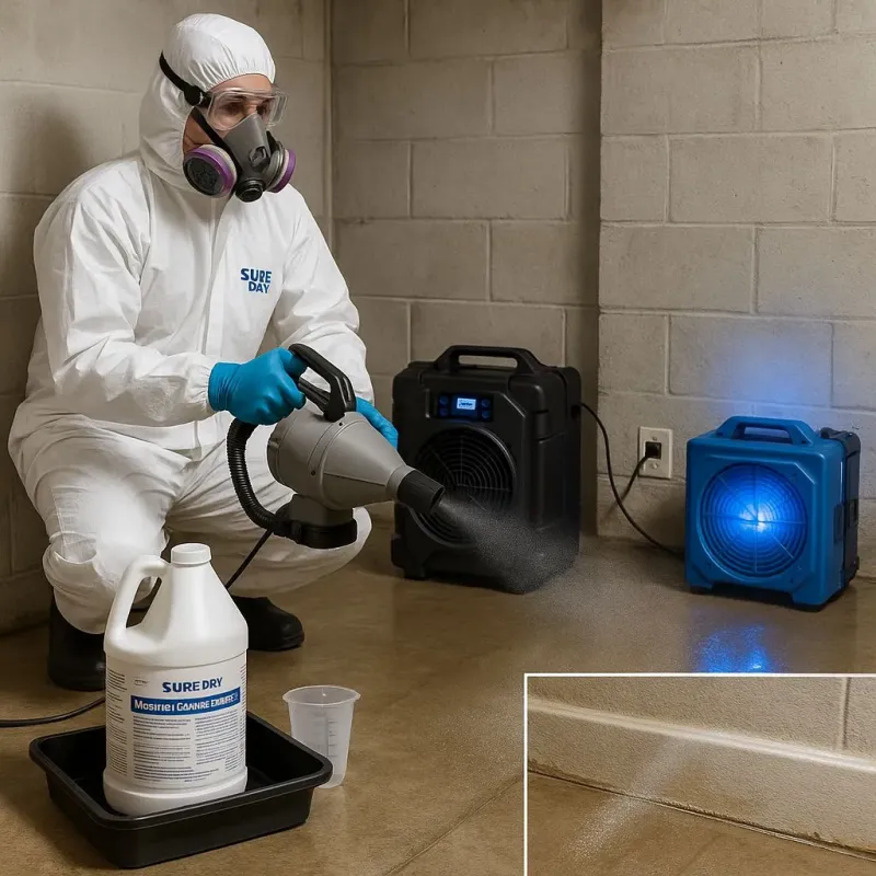 Sanitization and Odor Removal process in Kansas City, KS
