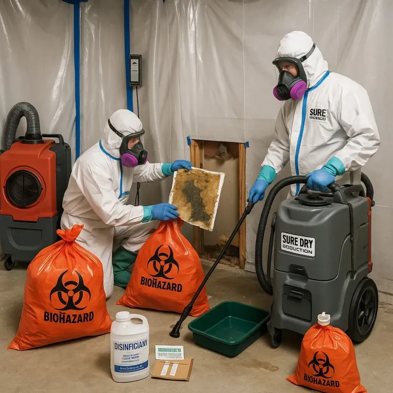 Contaminated Water Handling Protocols process in Kansas City, KS